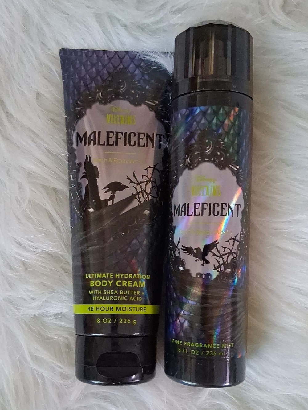 Bath & Body Works Maleficent Body Cteam and Misr Spray